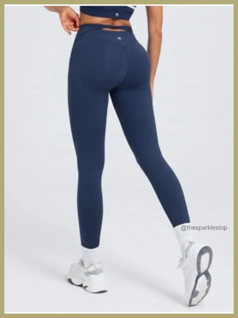 Buttery Soft High Waisted Leggings No Front Seam Twist Back Yoga Pants